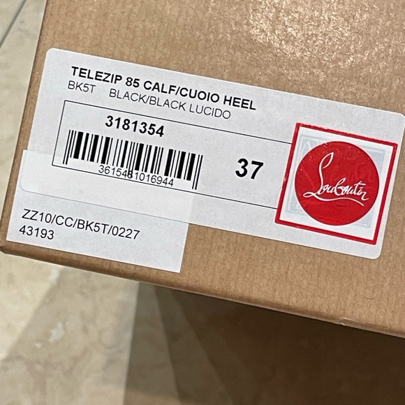 Christian Louboutin Telezip booties 37 - Picture 9 of 9